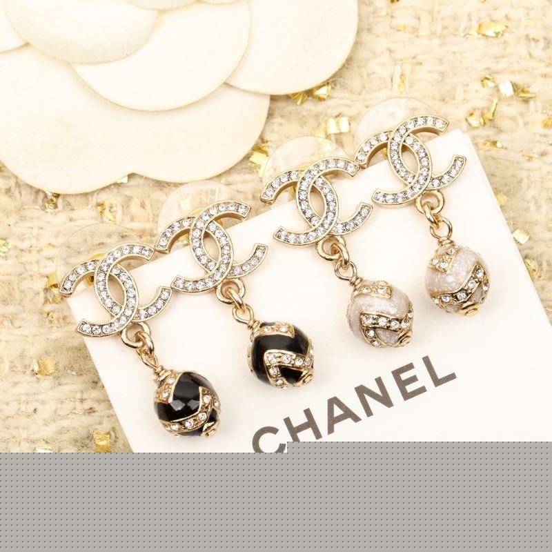Ch*el earrings